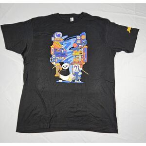 KUNG FU PANDA 4 T-Shirt‎ Mens Lrg & XL. Movie Promo 2024 Movie Tee. Deadstock